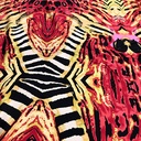 pure silk satin 04 2545 zebra