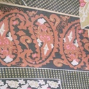 Camouflage Art Print On Silk Chiffon