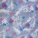 Cityscape Print On Silk Chiffon