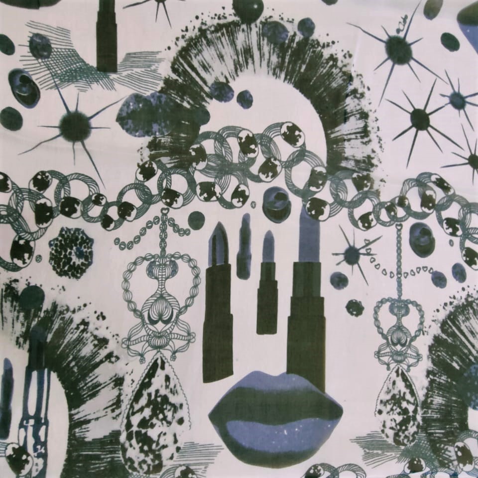 Print On Silk Chiffon#67