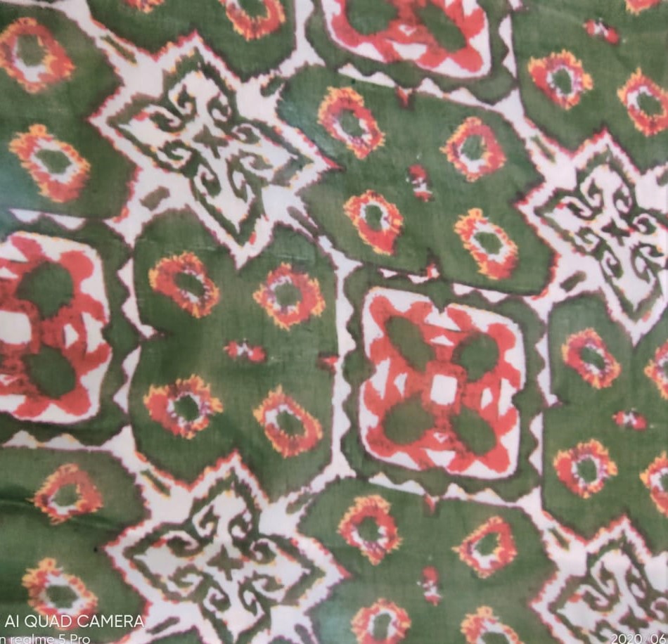 Print On Silk Chiffon#83