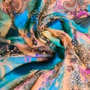Print On Silk Chiffon#110