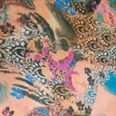 Print On Silk Chiffon#110
