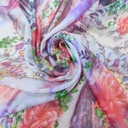 Print On Silk Chiffon#124