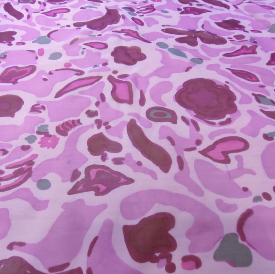 Print On Silk Chiffon #136