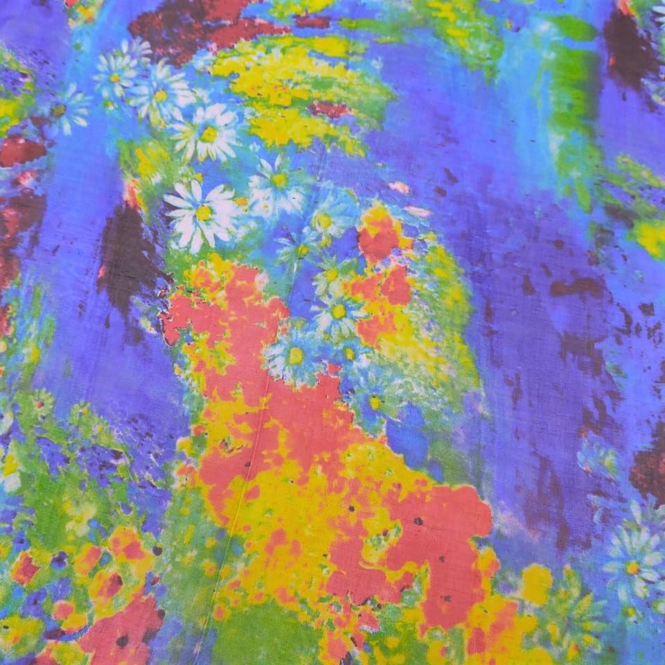 Print On Silk Chiffon#142