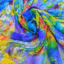 Print On Silk Chiffon#142