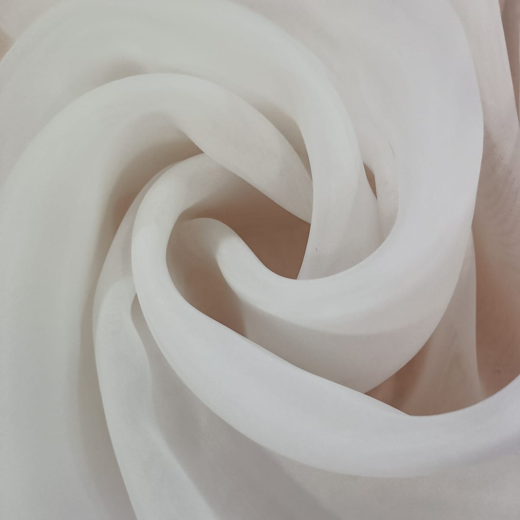 Pearl Organza Dyed Fabric