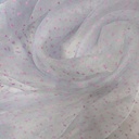 Madonna Organza Dyed Fabric (Two Tone)(Lavender on Light Blue 1)