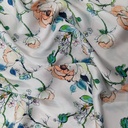 Rose Wall Art Print On Korean Satin SS22A-KSPA38