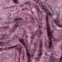 Maroon Snake Skin Print On Korean Satin SS22L KSPL49