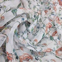 Rose Wall Art Print On Organza SS22A-ORPA38