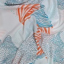 Dots Artwork Print On Royal Georgette (SS22L) RGPL44