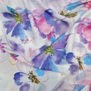 Brush Art Flower Print On Royal Georgette (SS22A) RGPA39