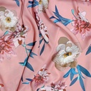 Pink Base Floral Print On Royal Georgette (SS22A) RGPA44