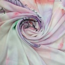 Sea Flower Print On Royal Georgette (SS22A) RGPA59