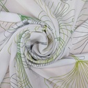 White Base Ocean Flower Print On Royal Georgette (SS22A) RGPA10