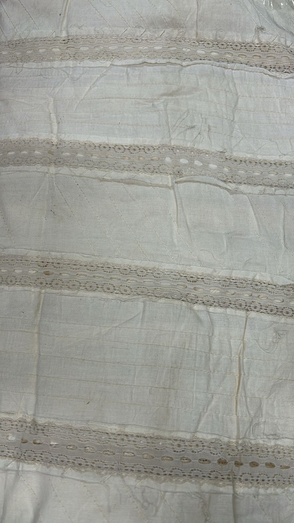 White Cotton Schiffli Embroidery#63