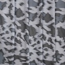 Grey & White Leopard Print On Royal Georgette (SS22N) RGPB36