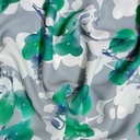 Green Flowersprint On Royal Georgette (SS22N) RGPB54