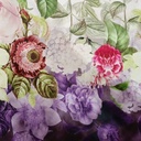 Botenic Rose Garden Print On Korean Satin SS22A KSPA12