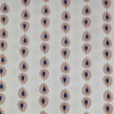 Paisley Inline Print On Korean Satin SS22L KSPL26