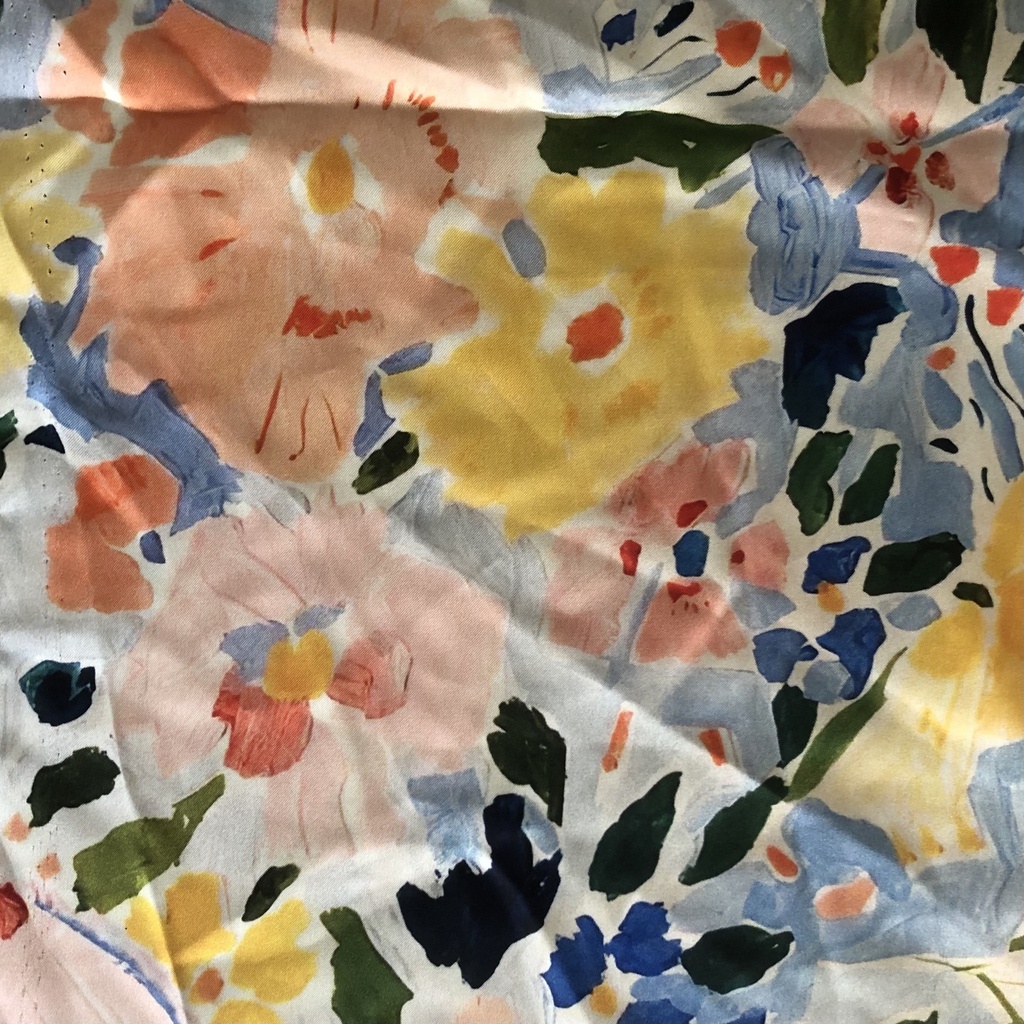 Artwork Print On Korean Satin SS22L KSPL31