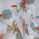 Pot Floral Print On Royal Georgette (SS22N) RGPB88