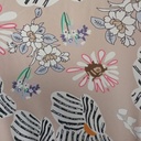 Brown Base Floral Print On Royal Georgette (SS22N) RGPB89