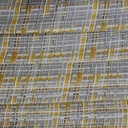 Yellow Check Print On Royal Georgette (SS2N) RGPB112