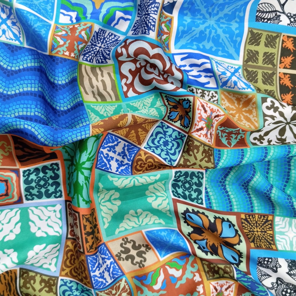 Wall Artwork Print On Korean Satin SS22N KSPB18