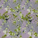 Leaf In Pond Print On Korean Satin SS22N KSPB62