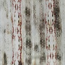 Red & White Colour Snake Skin Print On Korean Satin SS2N KSPB75