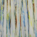 Wave Artwork Print On Korean Satin SS22N-KSPB95