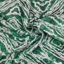 Green & White Marble Print On Twill Satin (D#70C#2) TSPS27