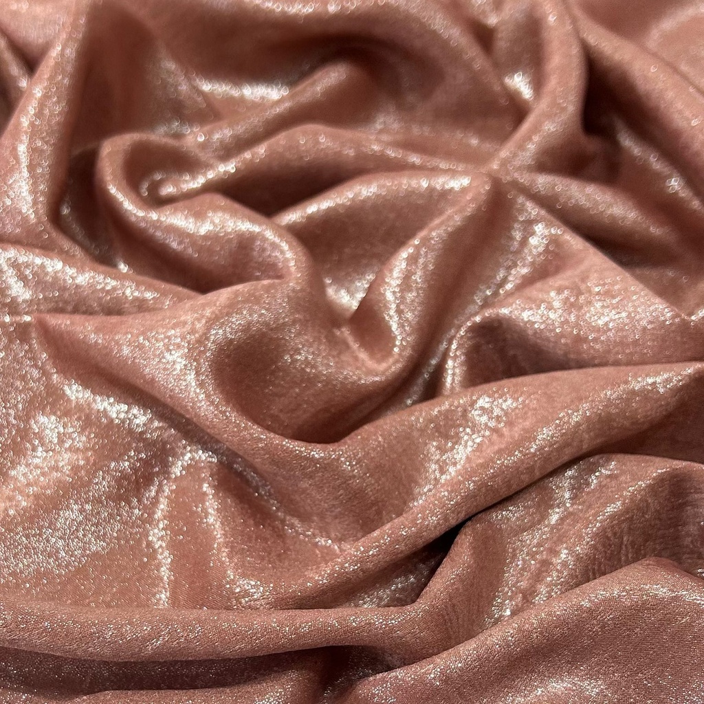 Sterling Foil Dyed Fabric