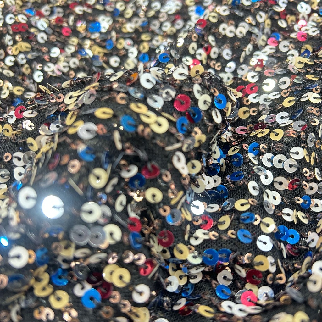 Embroidered Sequins( Multi Colours)