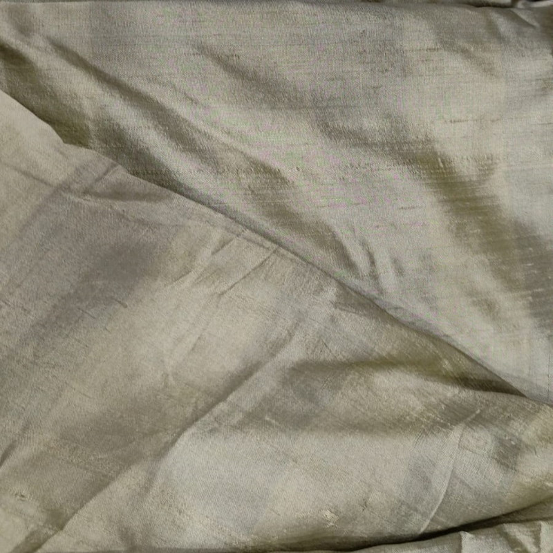 Dupion Silk -Golden-Stripes