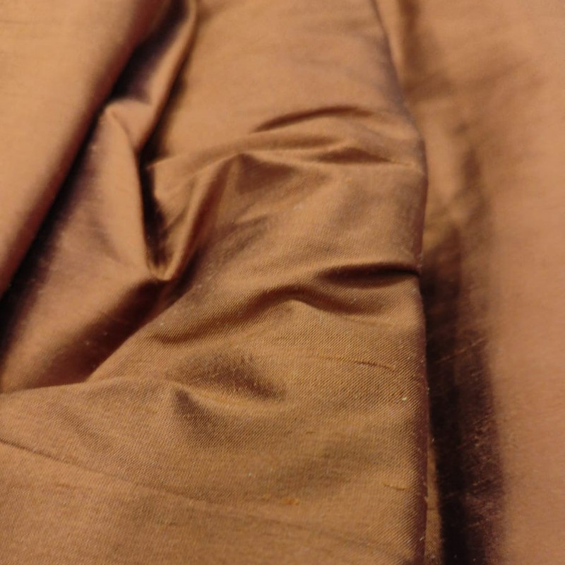 Dupion Silk Dyed Woven Fabric DS 15