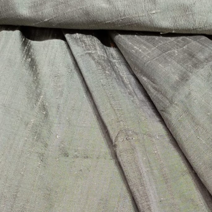 Raw Silk Dupion Woven Fabric RS17