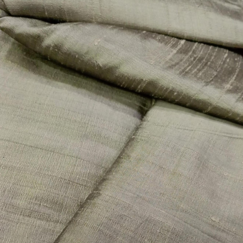 Raw Silk Dupion Woven Fabric RS19