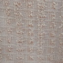 Peach Checks Boucle Tweed