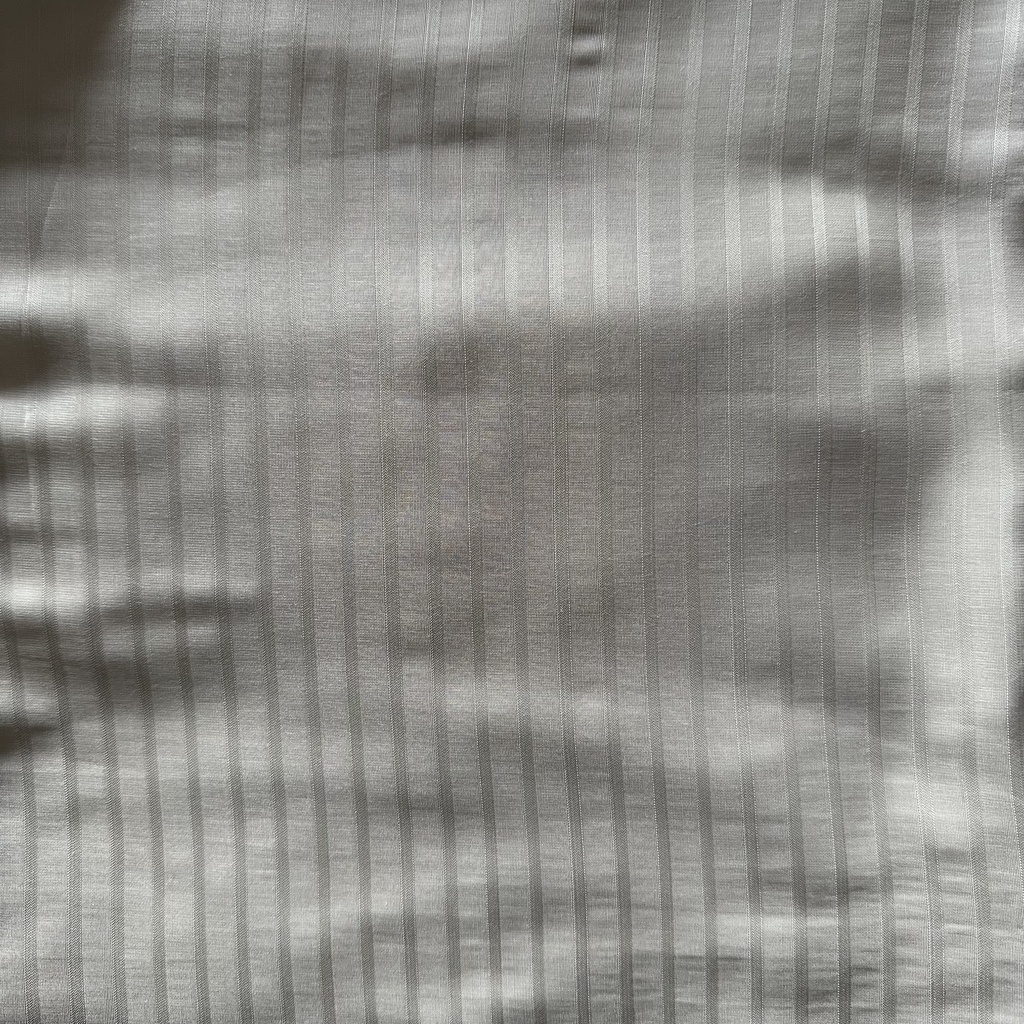 Alpine Jacquard (Stripes White) Dyed Fabric