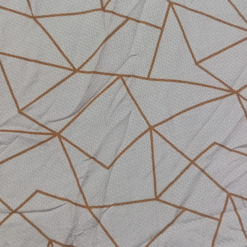 Zik Zak String Print On Rayon