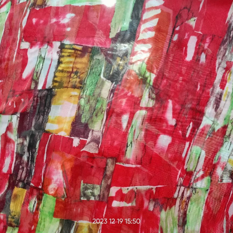 Print On Flat Chiffon FCPS198