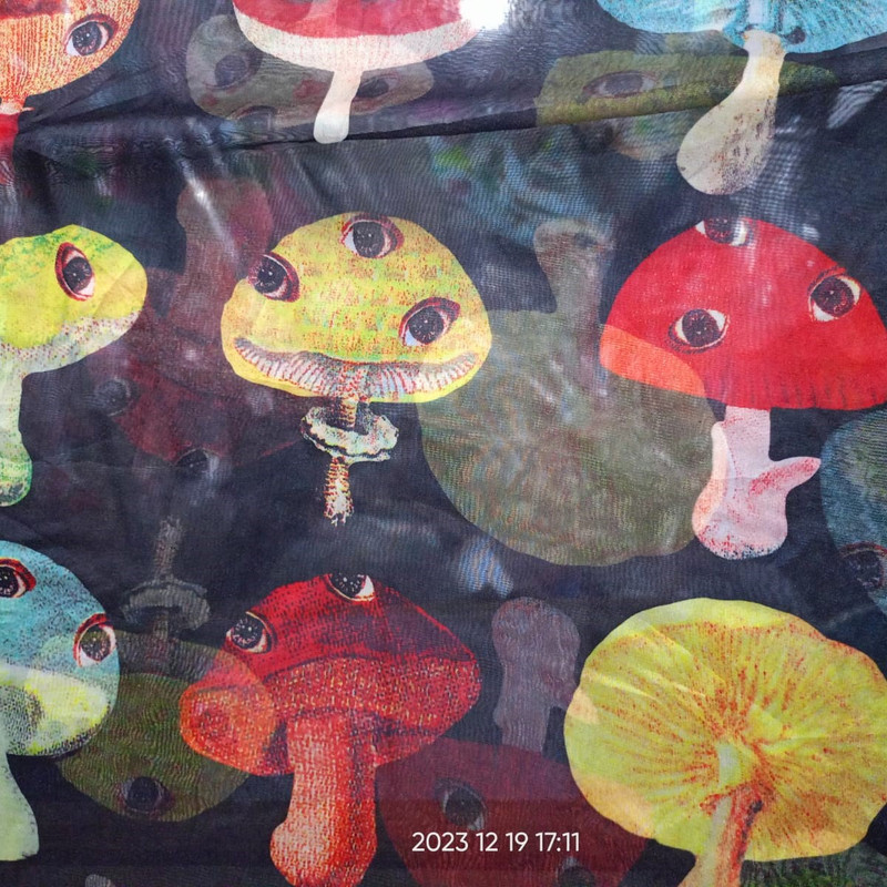 Print On Flat Chiffon FCPS79