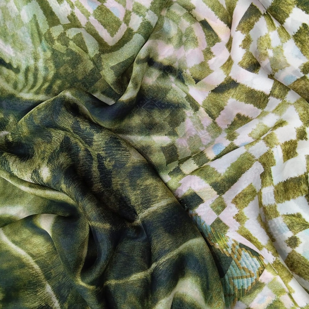 Ekat Print On Habutai Satin S24 HSPS67