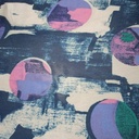Japenese Shades Art Print On Habutai Satin S24 HSPS57