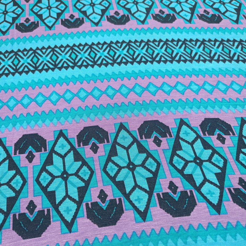 Modal Knitted Print S24 MKPS05