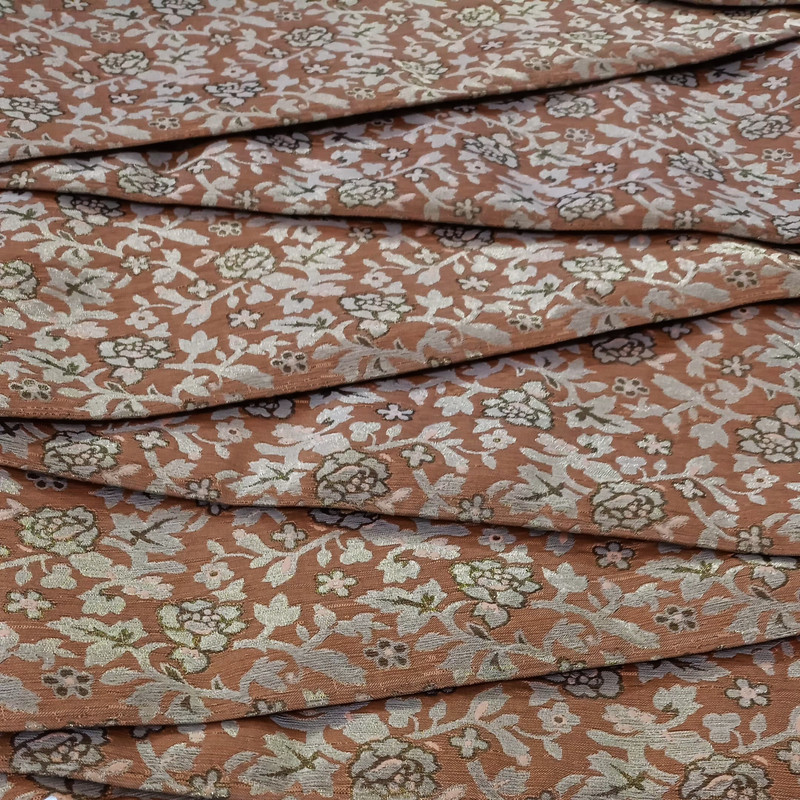 Aqua Print On Chinese Jacquard S24 CJPA16